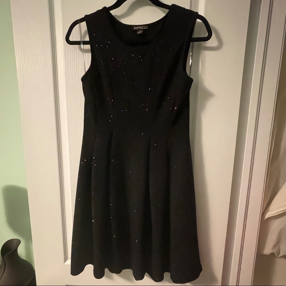 Black sparkly dress